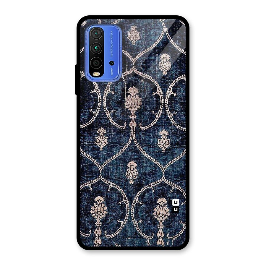 Blue Shade Rug Glass Back Case for Redmi 9 Power