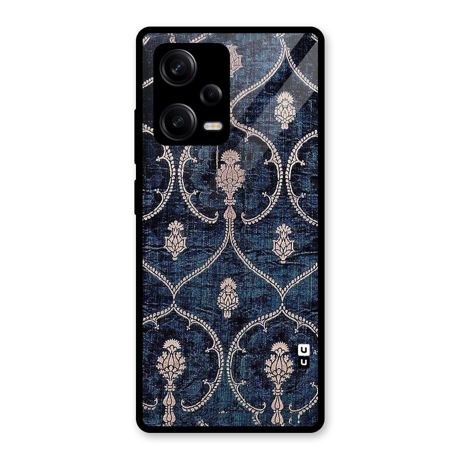 Blue Shade Rug Glass Back Case for Redmi Note 12 Pro