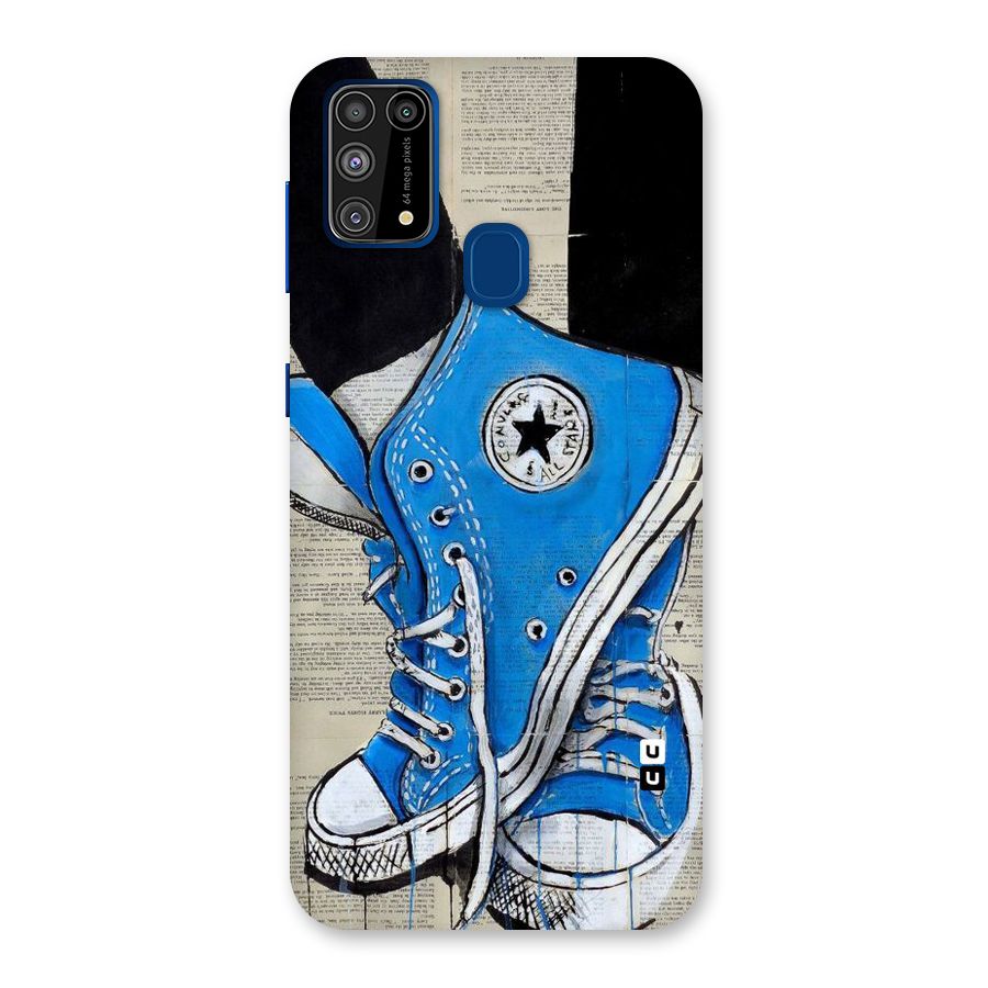 Blue Shoes Back Case for Galaxy M31
