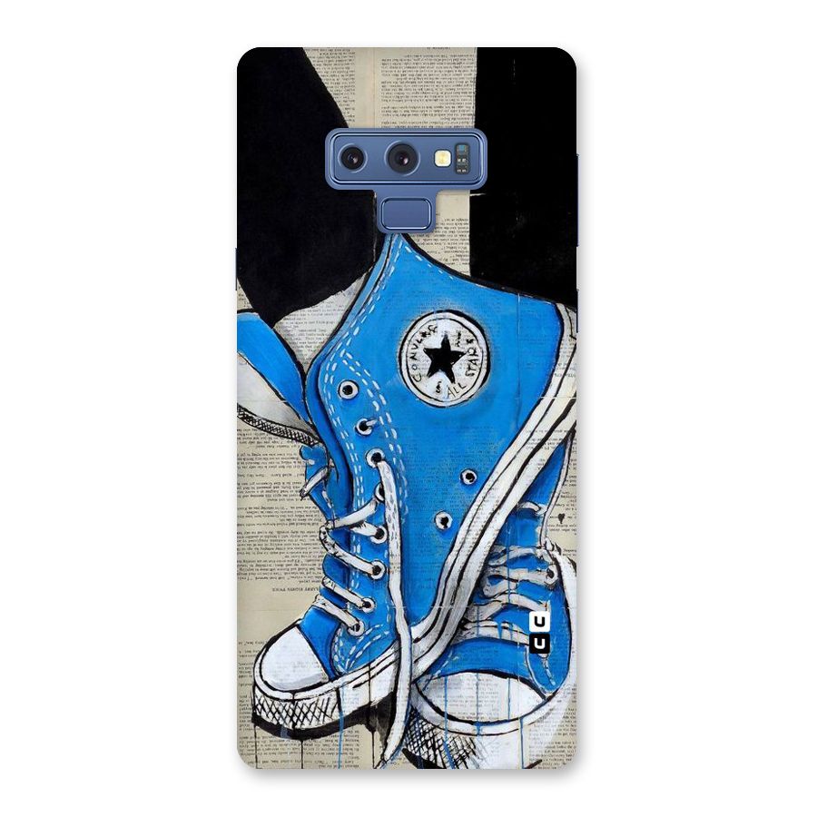Blue Shoes Back Case for Galaxy Note 9
