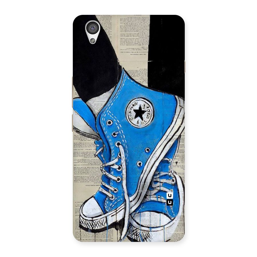 Blue Shoes Back Case for OnePlus X