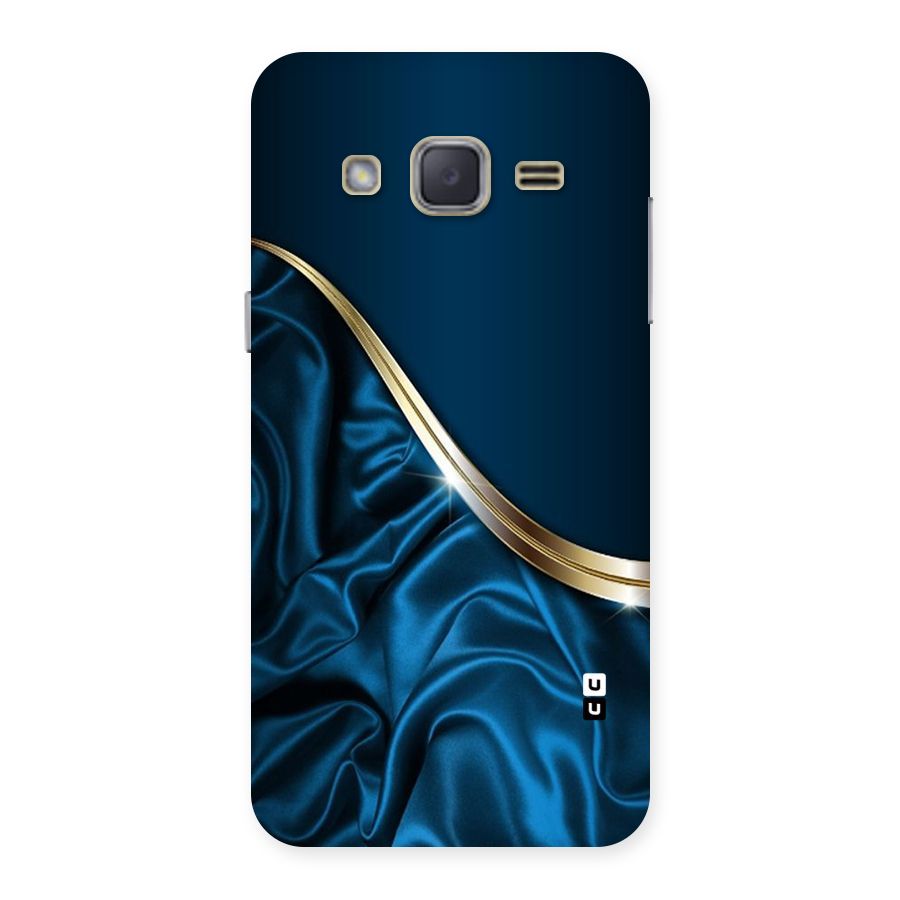 Blue Smooth Flow Back Case for Galaxy J2