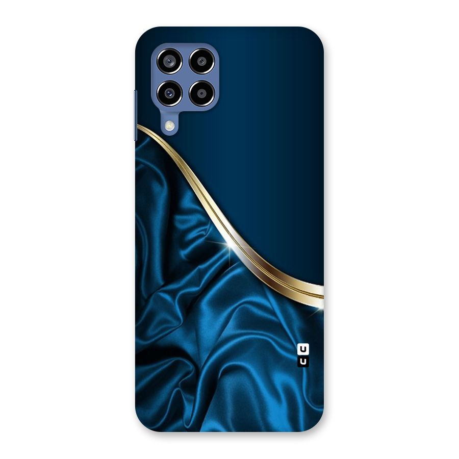 Blue Smooth Flow Back Case for Galaxy M53 5G