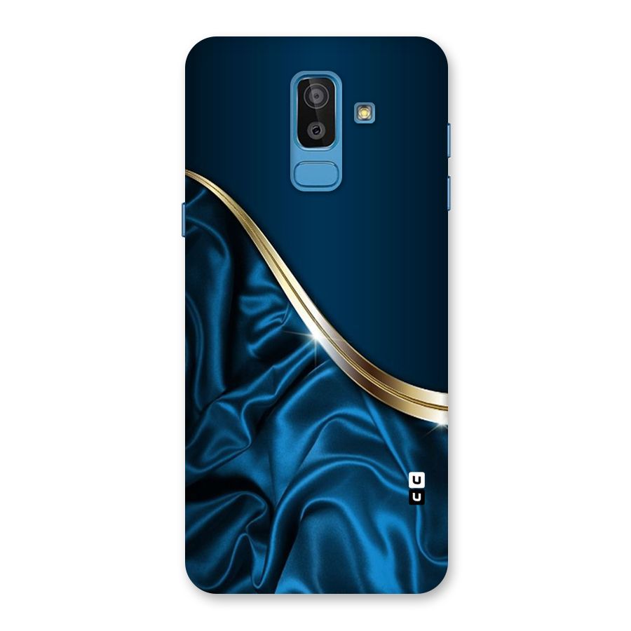 Blue Smooth Flow Back Case for Galaxy On8 (2018)