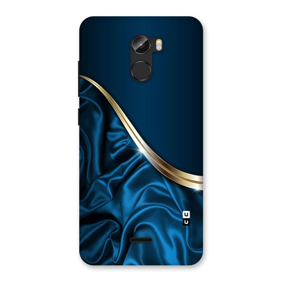 Blue Smooth Flow Back Case for Gionee X1