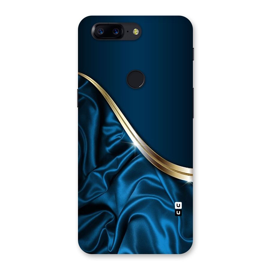 Blue Smooth Flow Back Case for OnePlus 5T