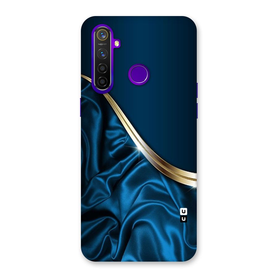 Blue Smooth Flow Back Case for Realme 5 Pro