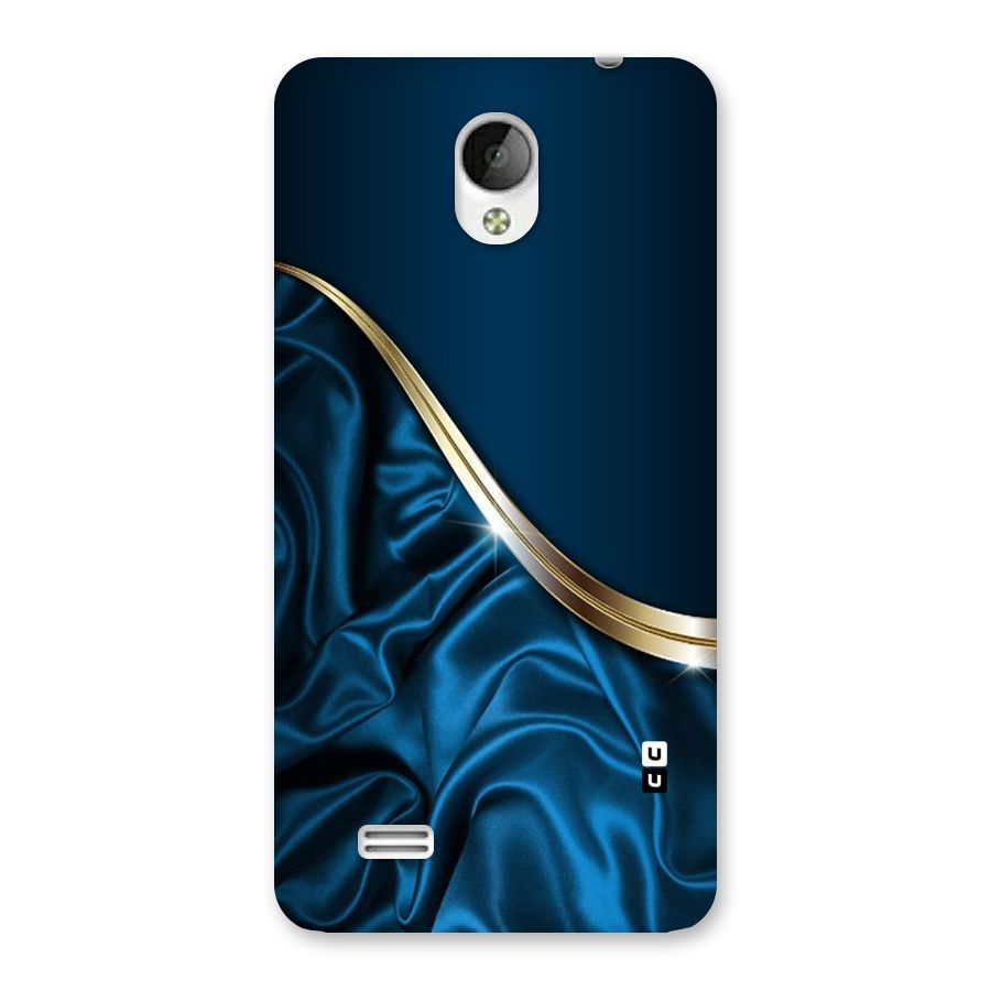 Blue Smooth Flow Back Case for Vivo Y21