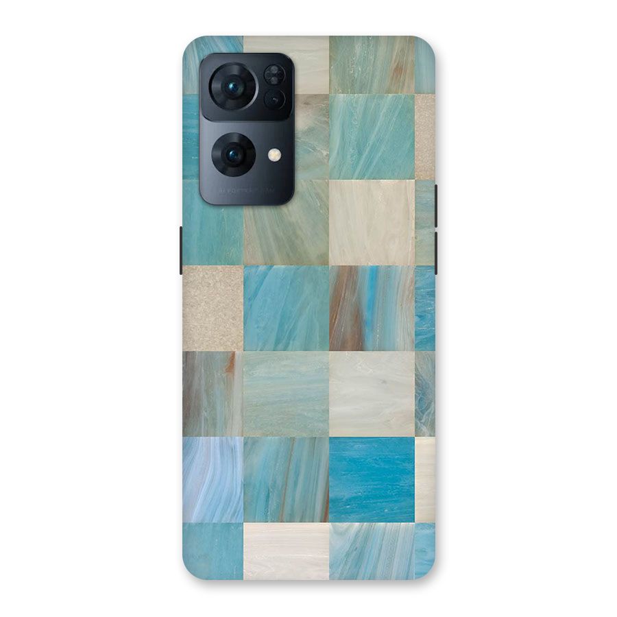Blue Tiles Back Case for Oppo Reno7 Pro 5G