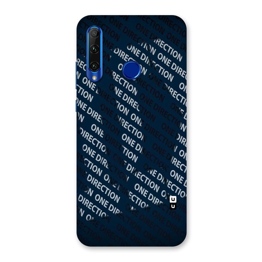 Blue Way Back Case for Honor 20i