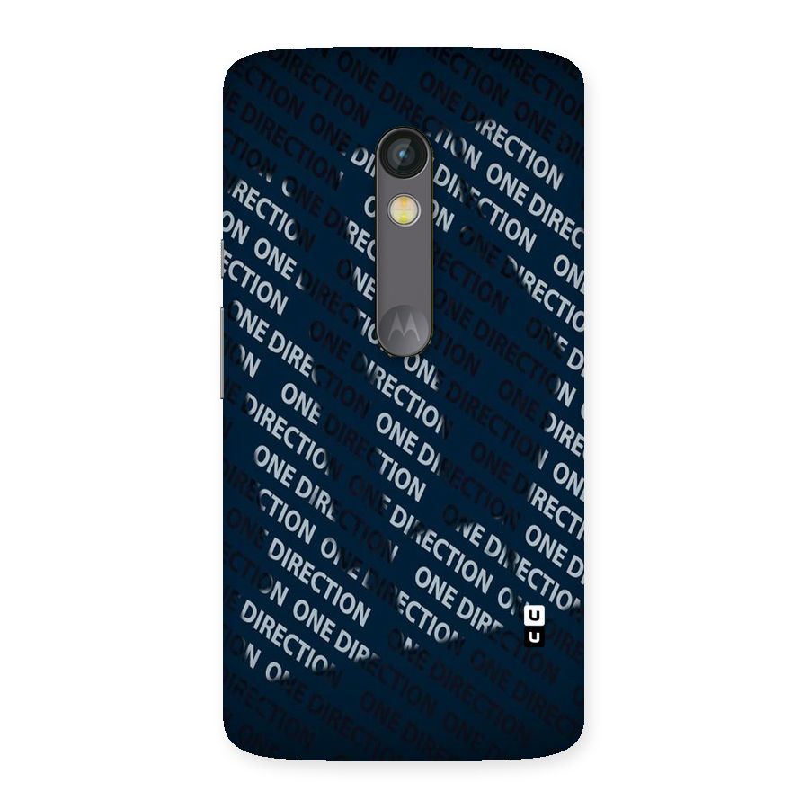Blue Way Back Case for Moto X Play