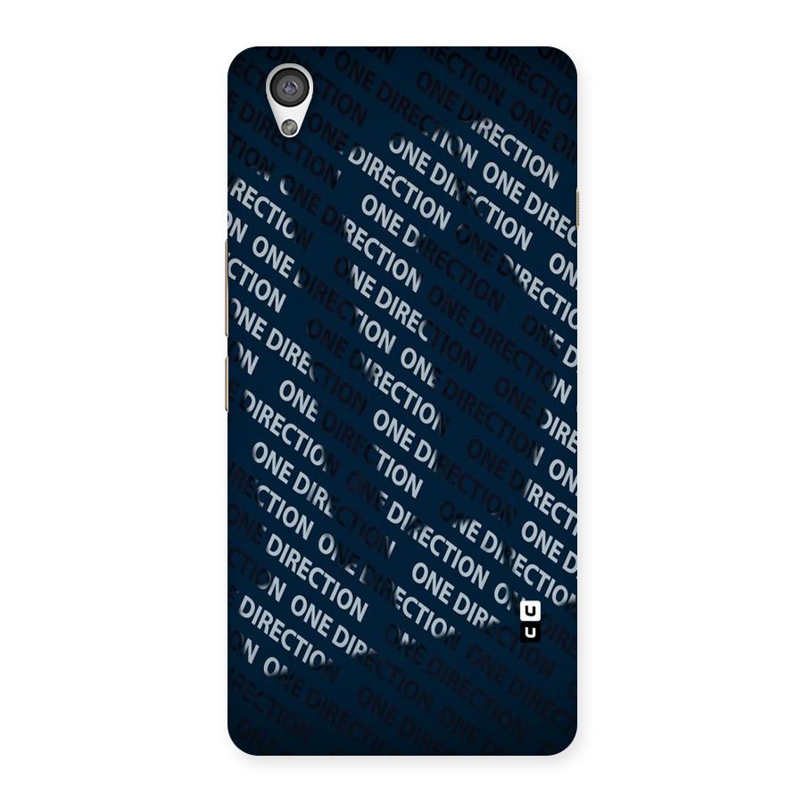 Blue Way Back Case for OnePlus X