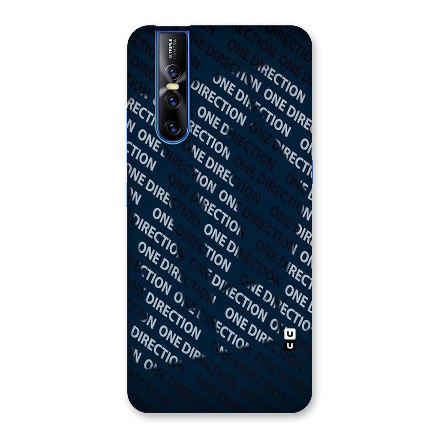 Blue Way Back Case for Vivo V15 Pro