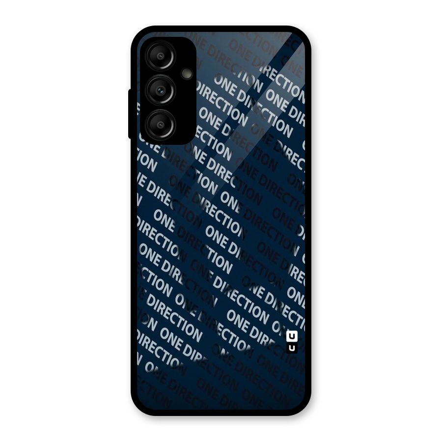Blue Way Glass Back Case for Galaxy A14 5G