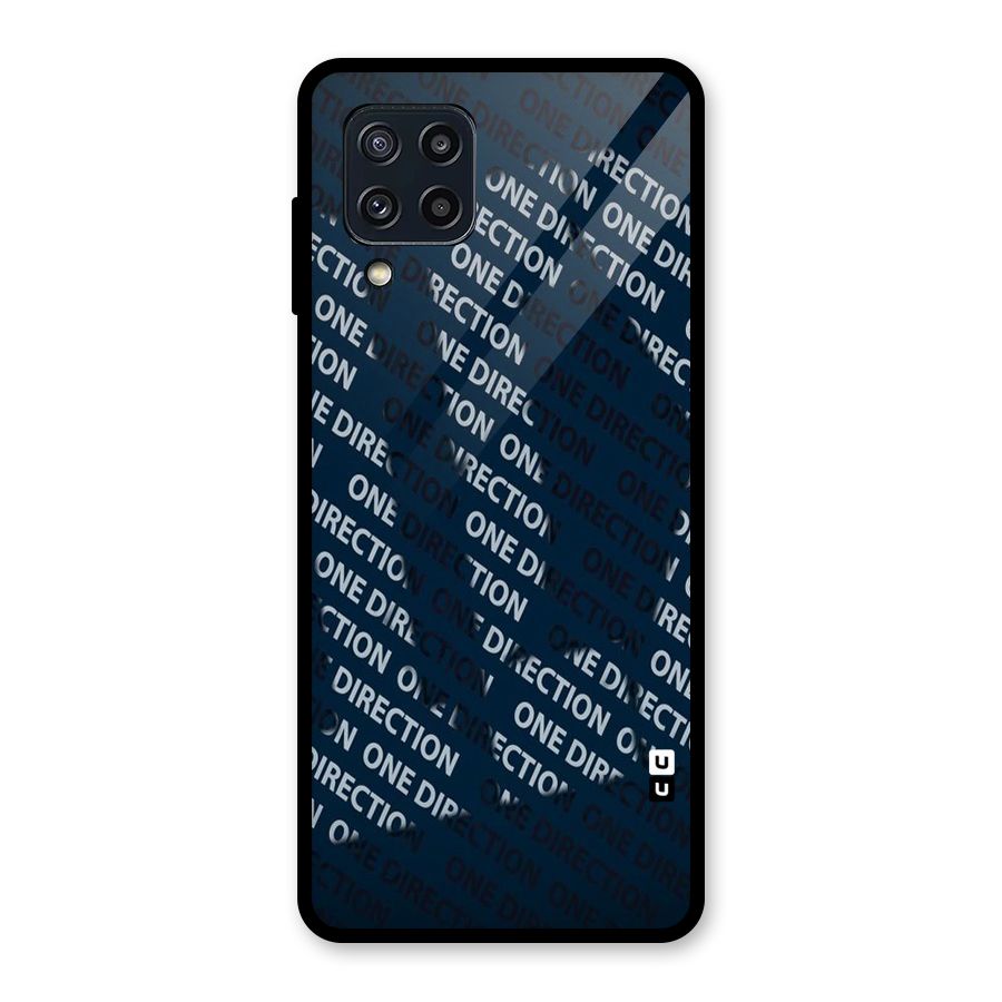 Blue Way Glass Back Case for Galaxy M32