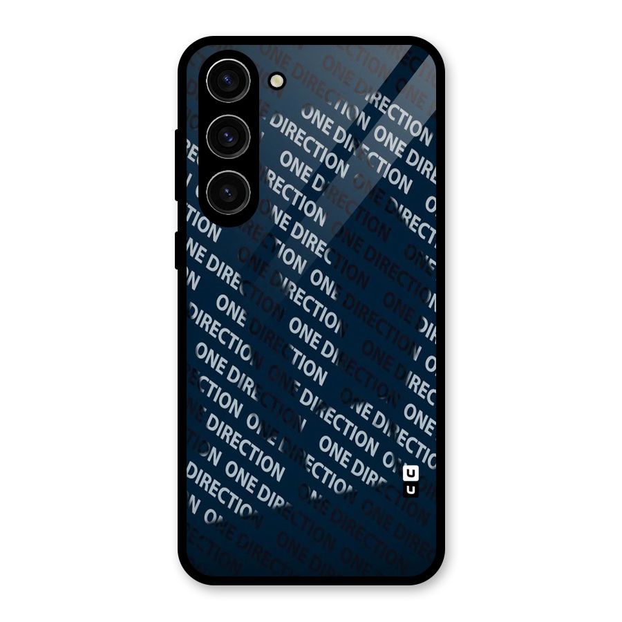 Blue Way Glass Back Case for Galaxy S23 Plus