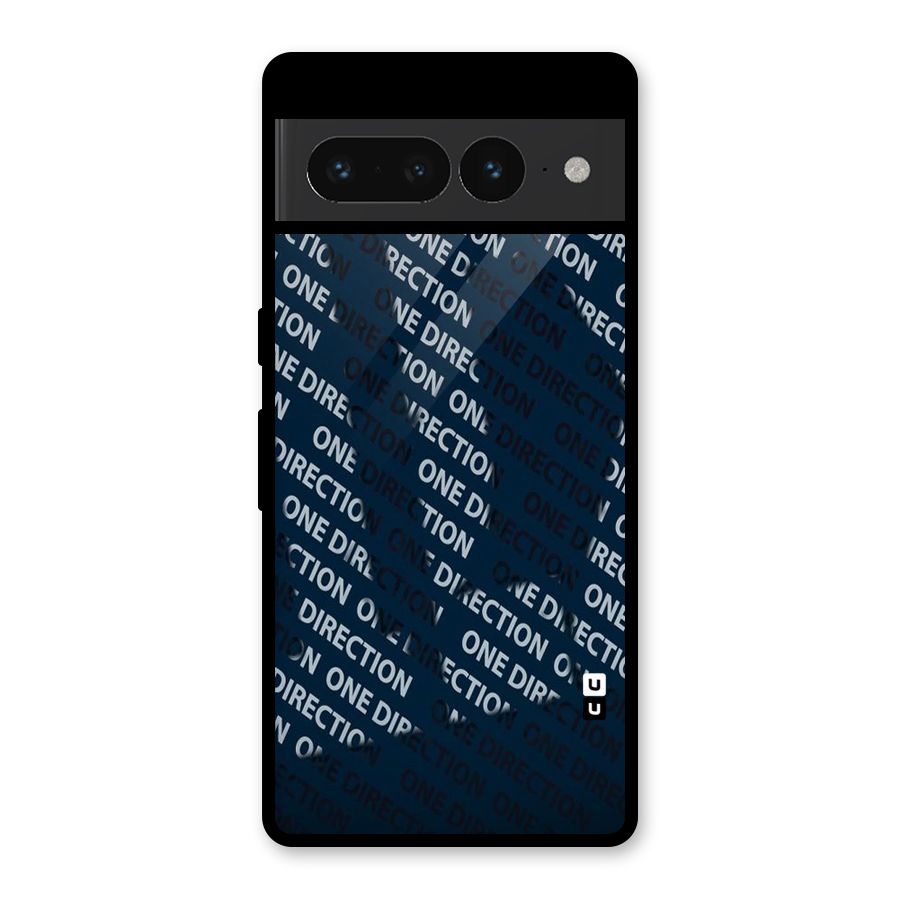 Blue Way Glass Back Case for Google Pixel 7 Pro