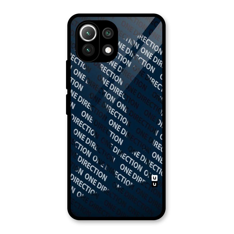 Blue Way Glass Back Case for Mi 11 Lite NE 5G