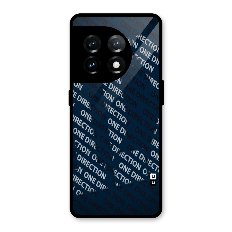 Blue Way Glass Back Case for OnePlus 11