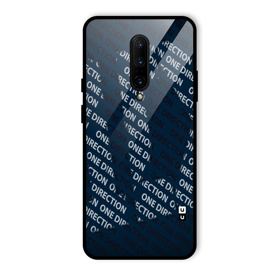 Blue Way Glass Back Case for OnePlus 7 Pro