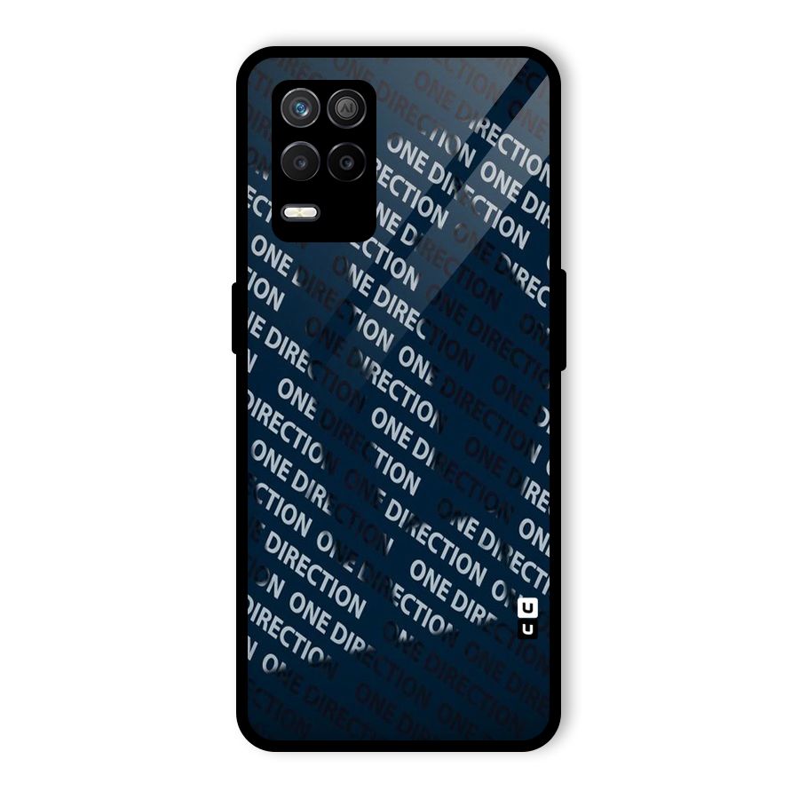 Blue Way Glass Back Case for Realme 8 5G