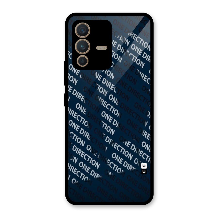 Blue Way Glass Back Case for Vivo V23 5G