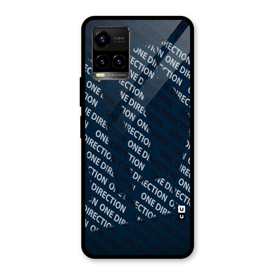 Blue Way Glass Back Case for Vivo Y21T