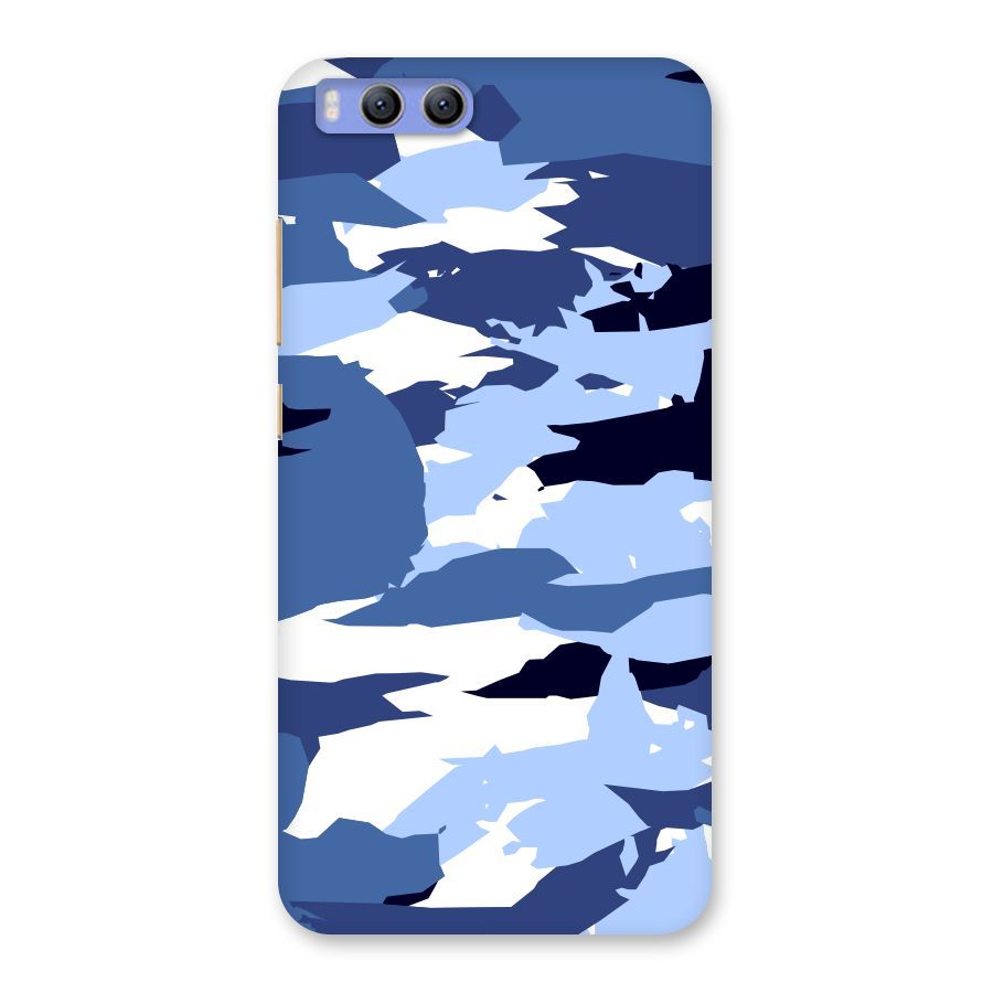 Blue White Canvas Back Case for Xiaomi Mi 6