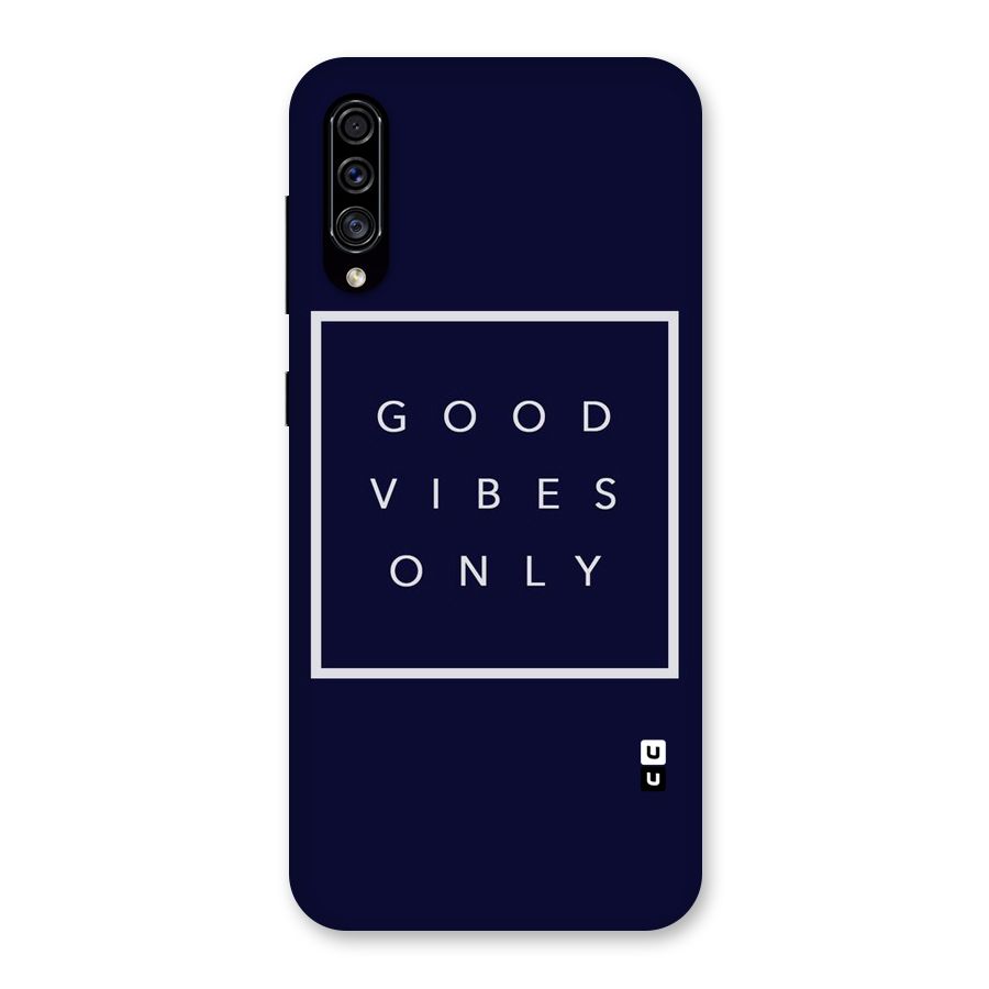 Blue White Vibes Back Case for Galaxy A30s