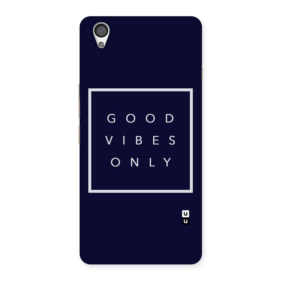 Blue White Vibes Back Case for OnePlus X