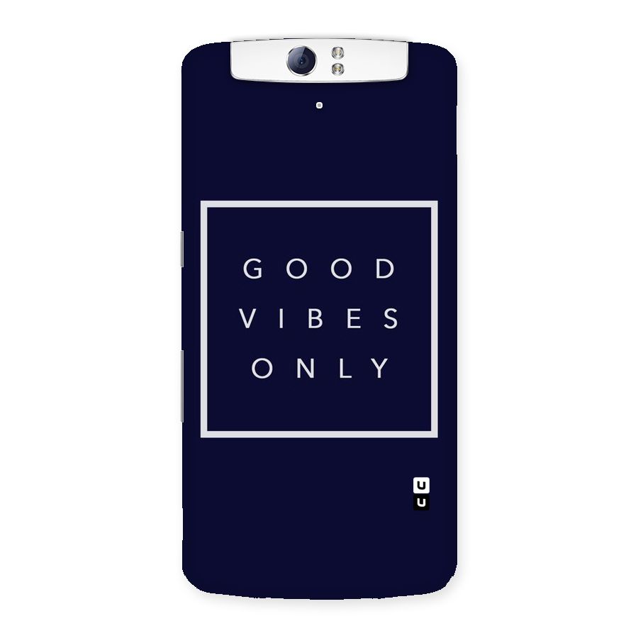 Blue White Vibes Back Case for Oppo N1