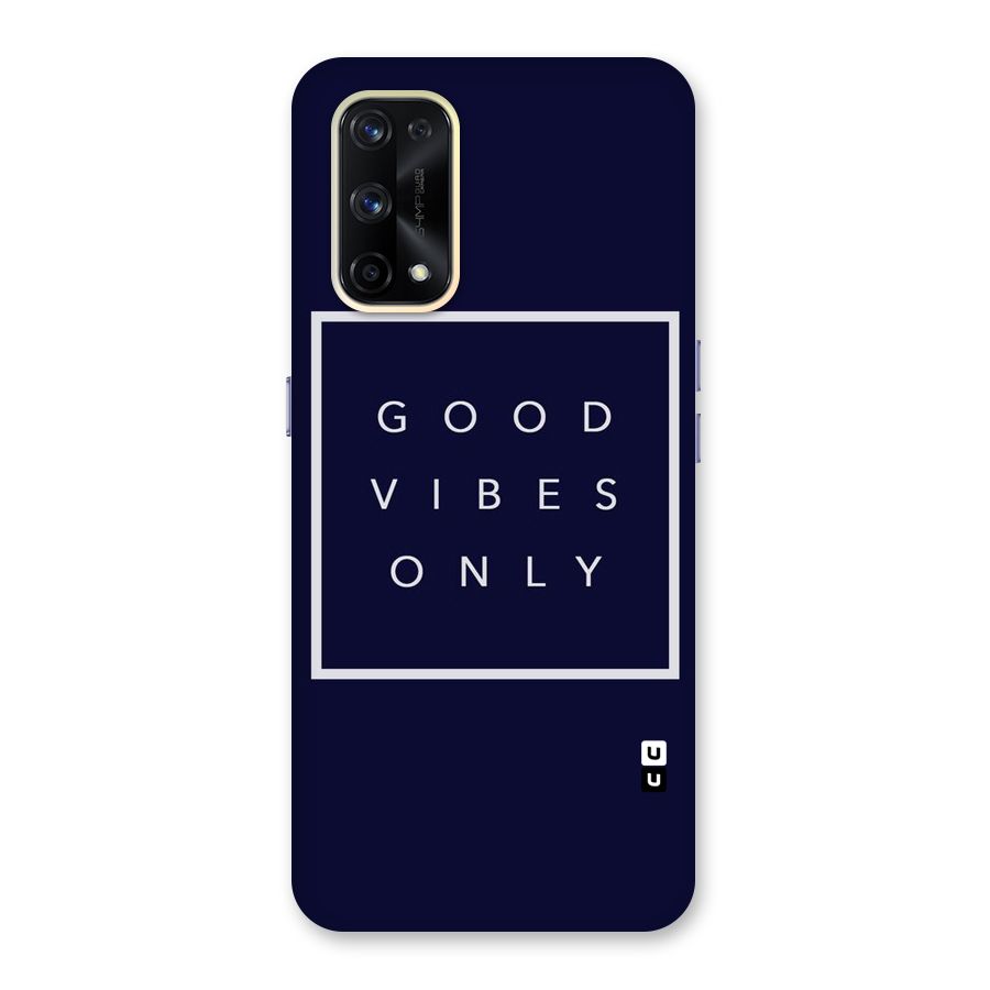 Blue White Vibes Glass Back Case for Realme X7 Pro