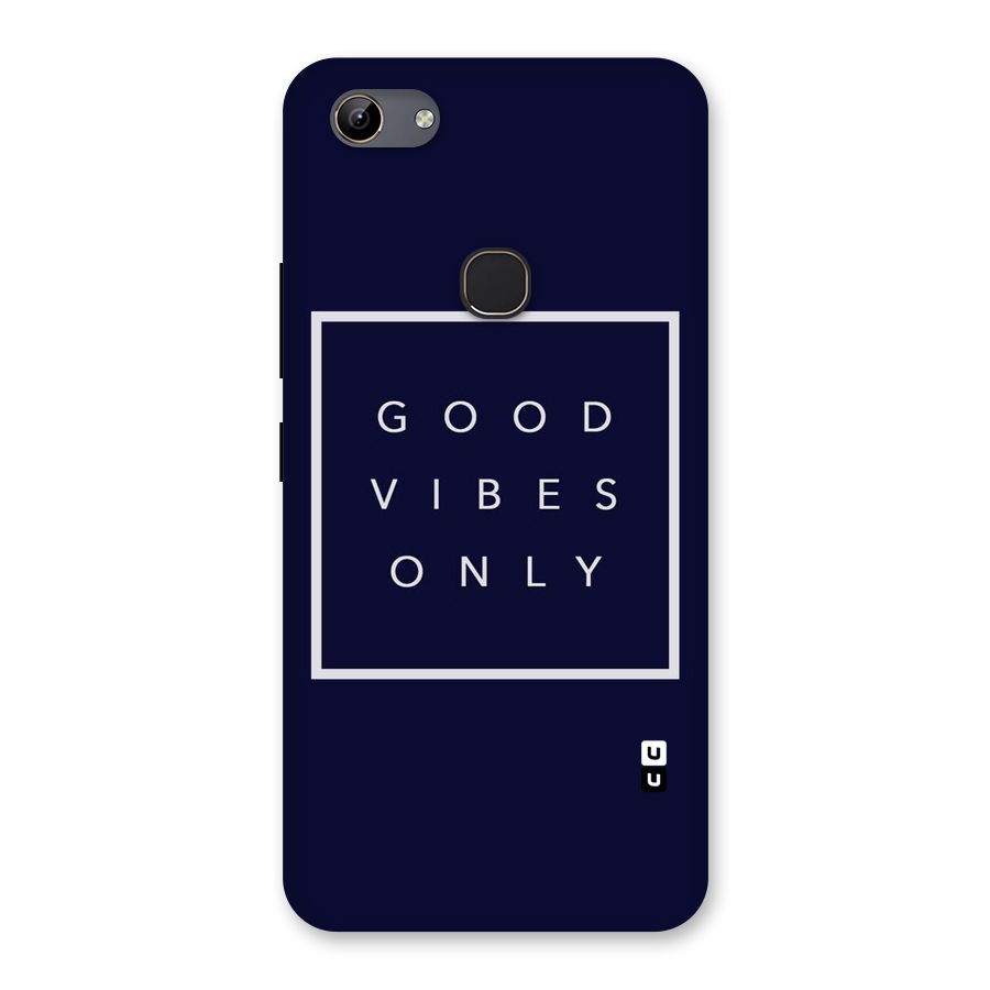 Blue White Vibes Back Case for Vivo Y81