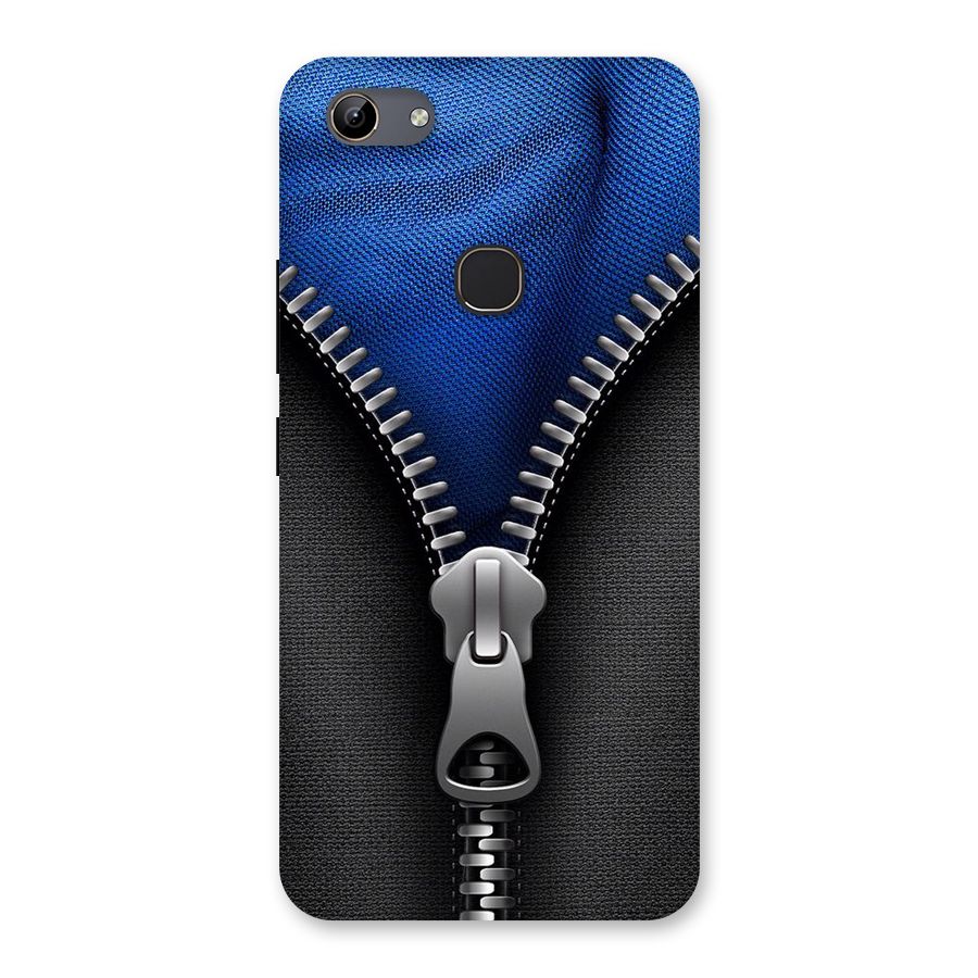 Blue Zipper Back Case for Vivo Y81