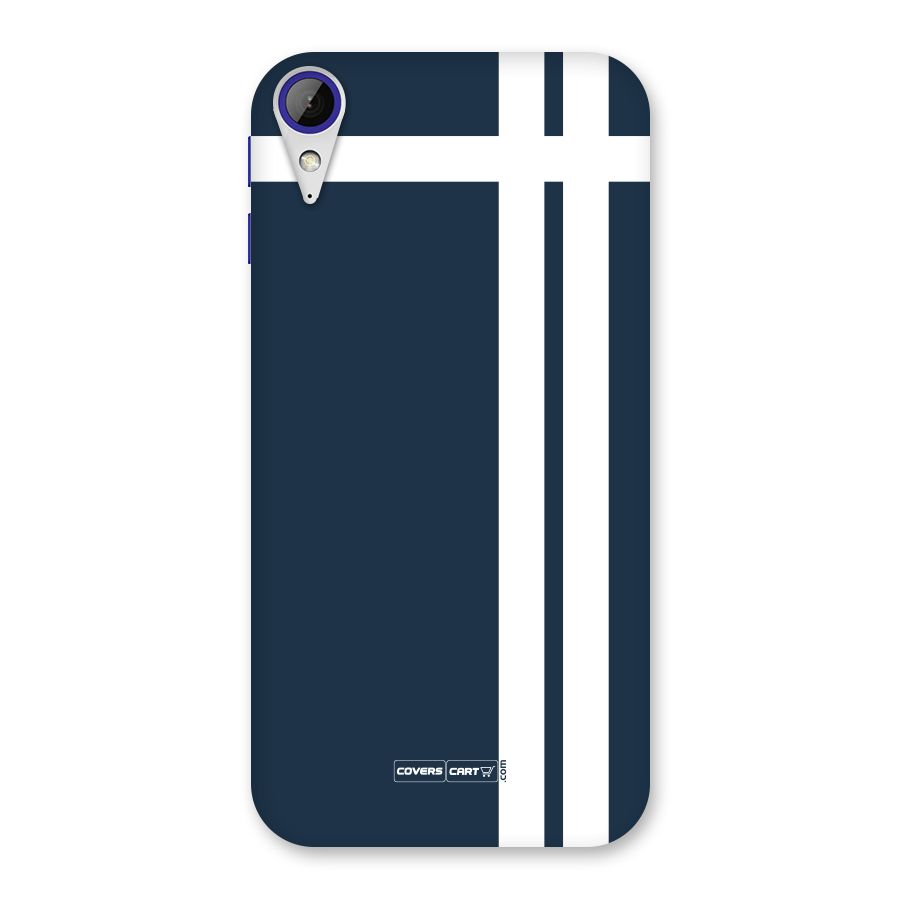 Blue and White Back Case for Desire 830