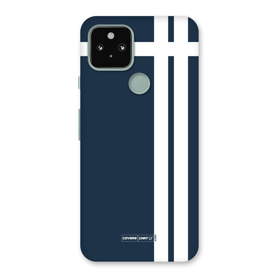 Blue and White Back Case for Google Pixel 5