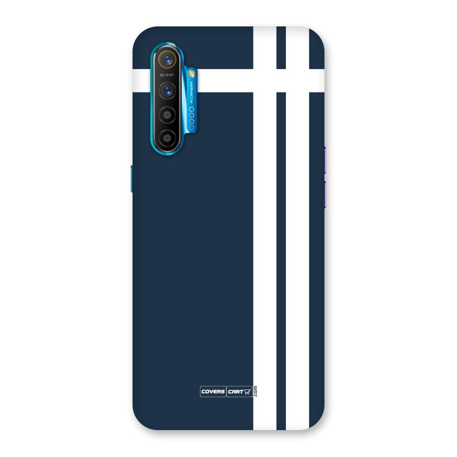 Blue and White Back Case for Realme XT