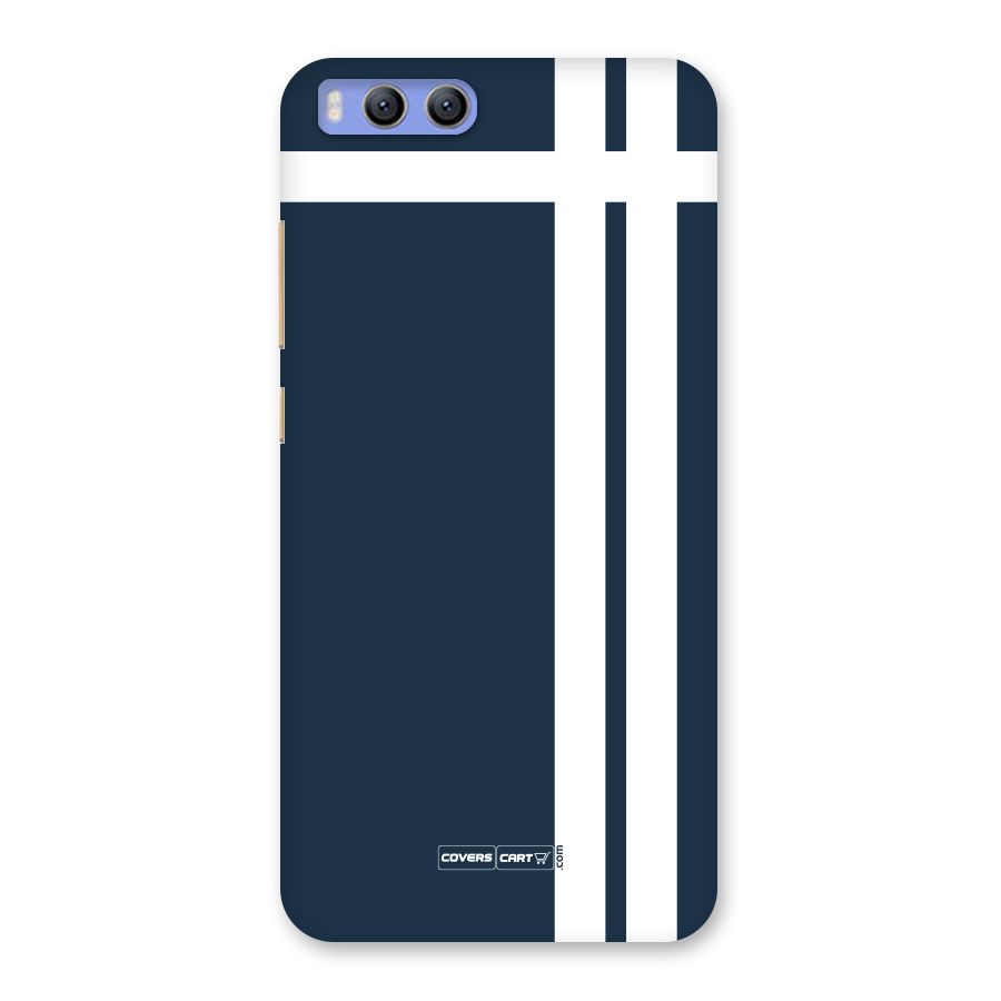 Blue and White Back Case for Xiaomi Mi 6