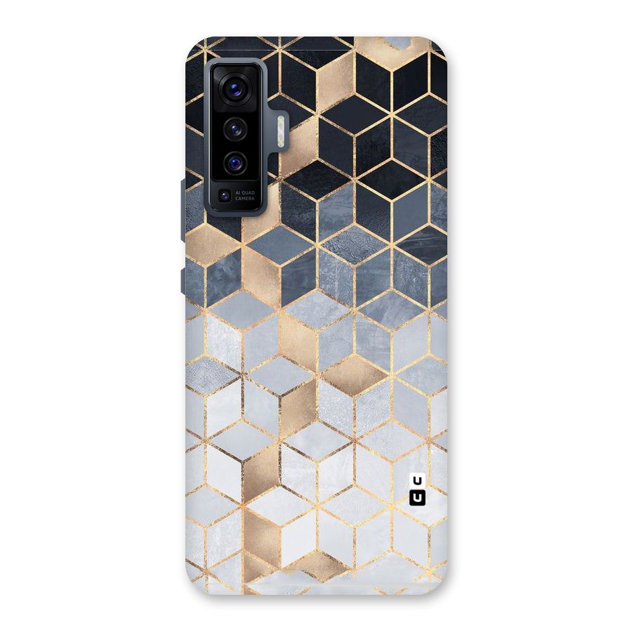 Blues And Golds Back Case for Vivo X50