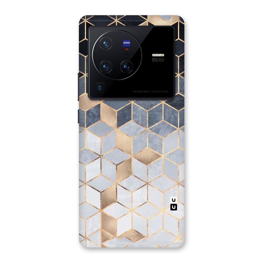 Blues And Golds Back Case for Vivo X80 Pro