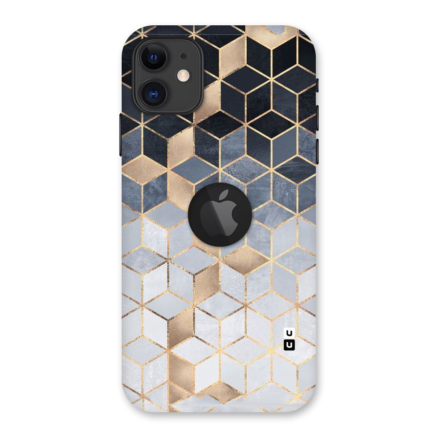Blues And Golds Back Case for iPhone 11 Logo Cut