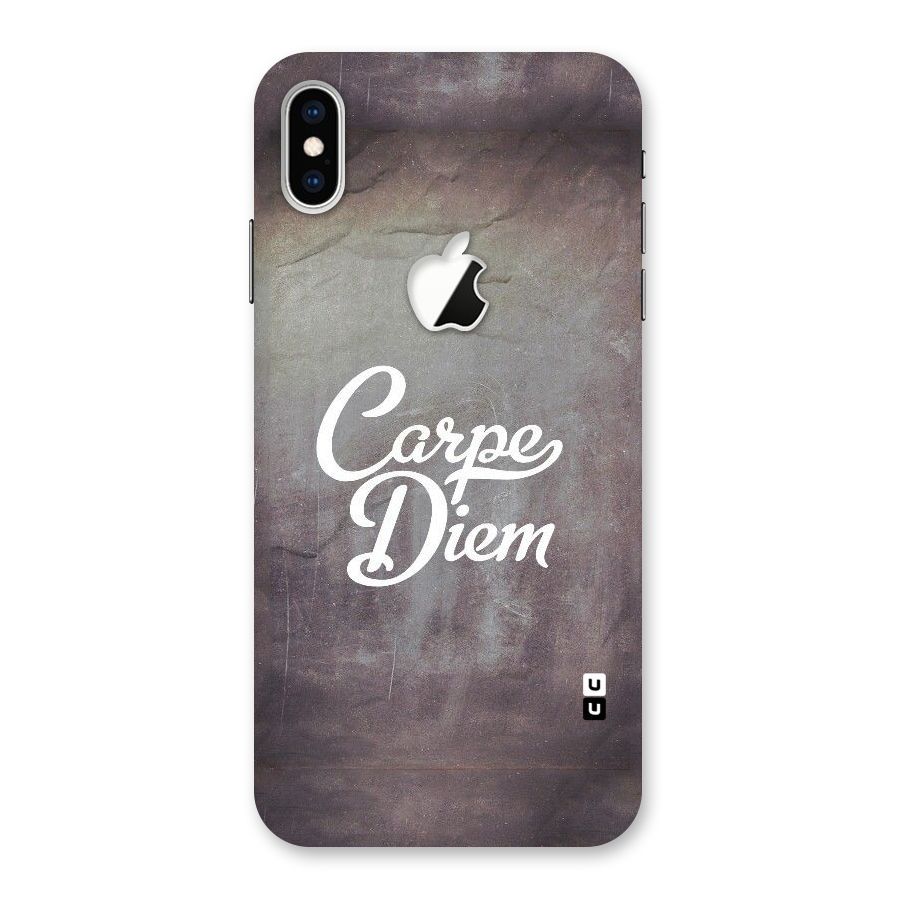 Board Diem Back Case for iPhone XS Max Apple Cut
