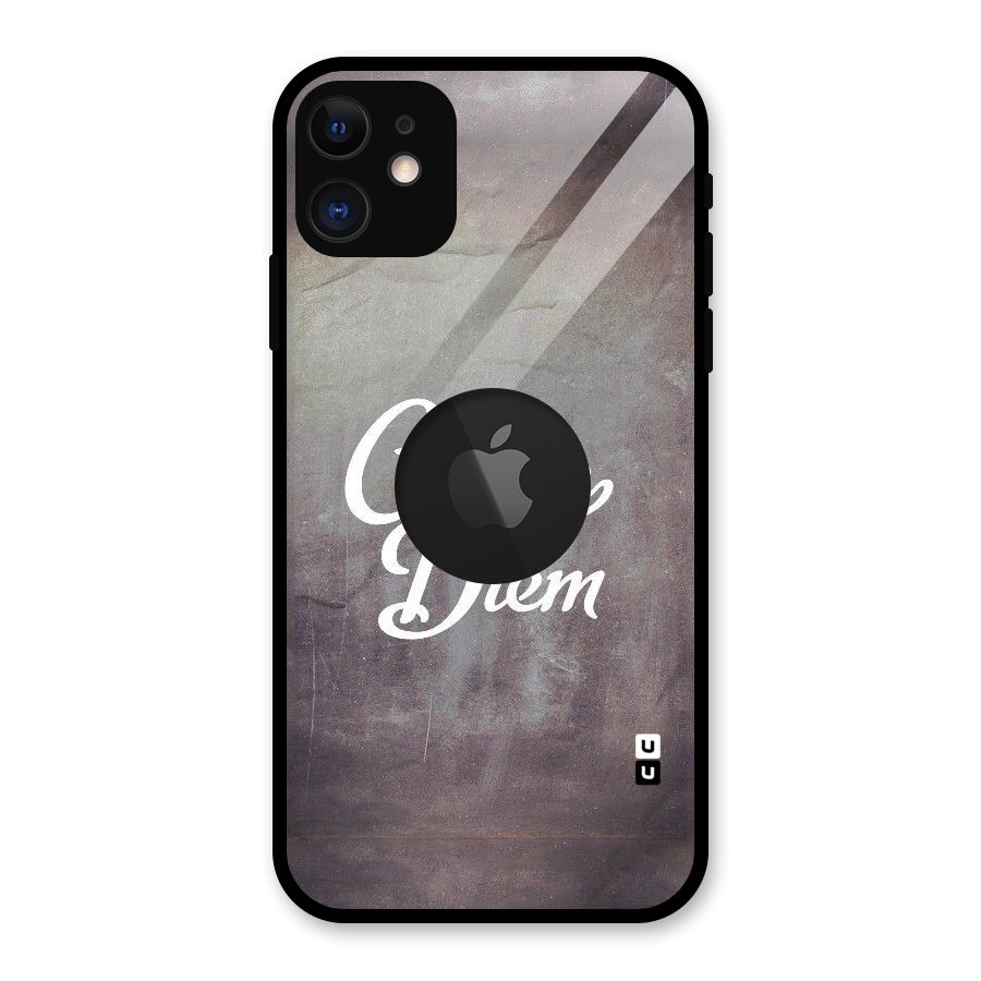 Board Diem Glass Back Case for iPhone 11 Logo Cut