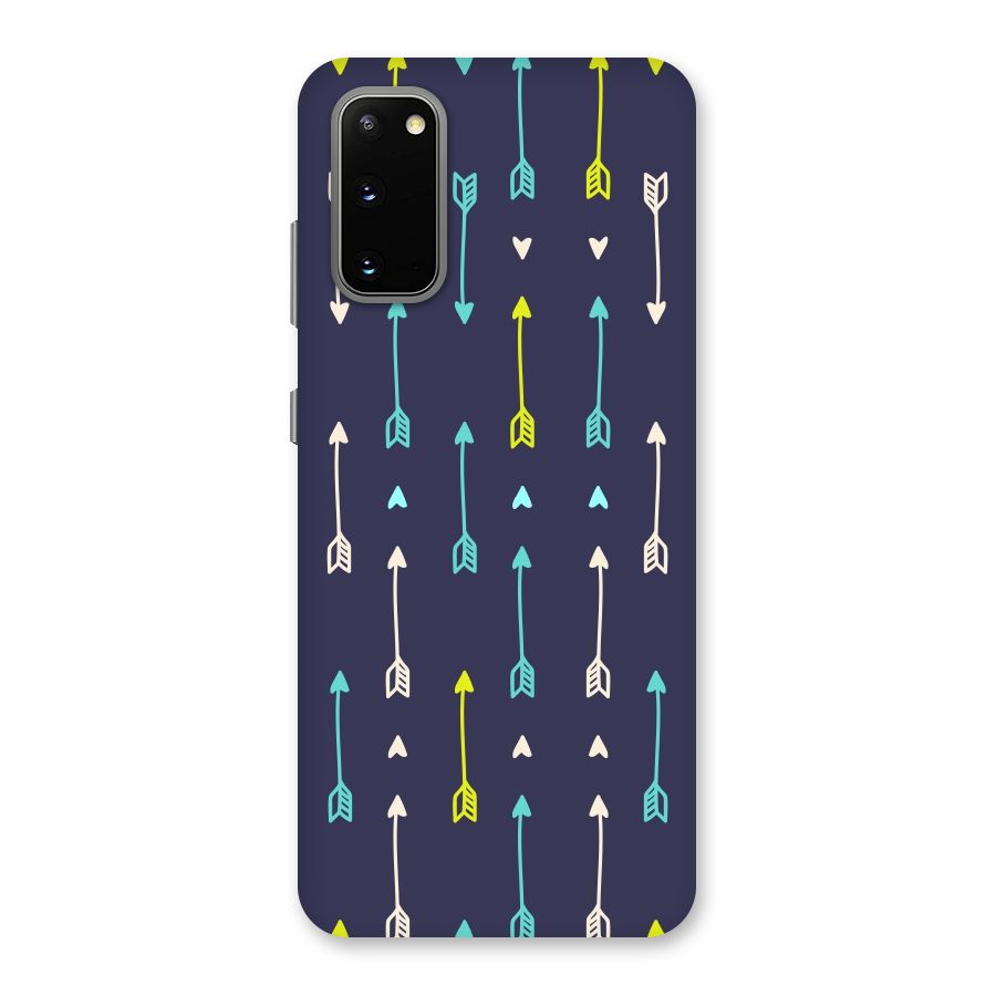 Boho Arrow Pattern Back Case for Galaxy S20