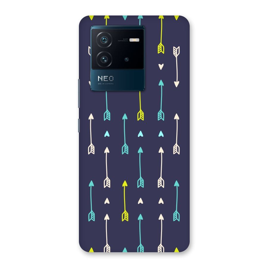 Boho Arrow Pattern Back Case for Vivo iQOO Neo 6 5G
