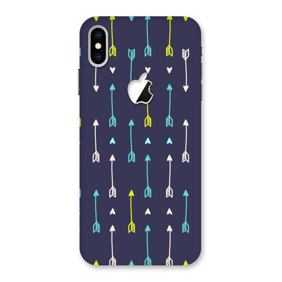 Boho Arrow Pattern Back Case for iPhone XS Max Apple Cut