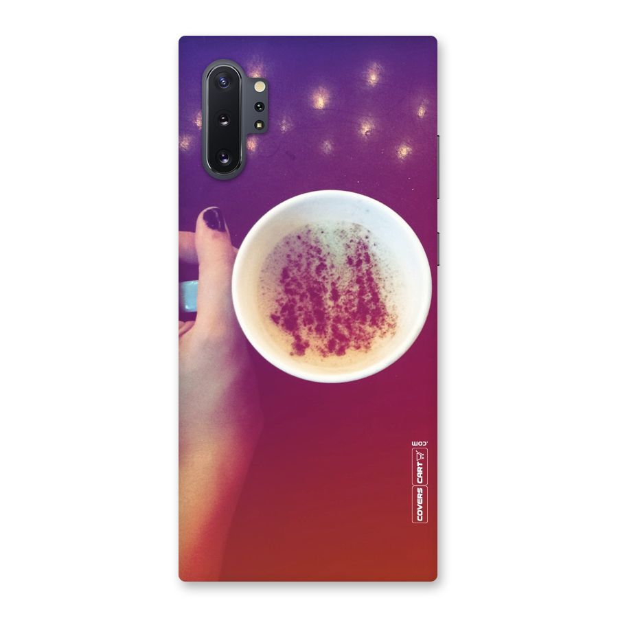 Bokeh Coffee Mug Back Case for Galaxy Note 10 Plus