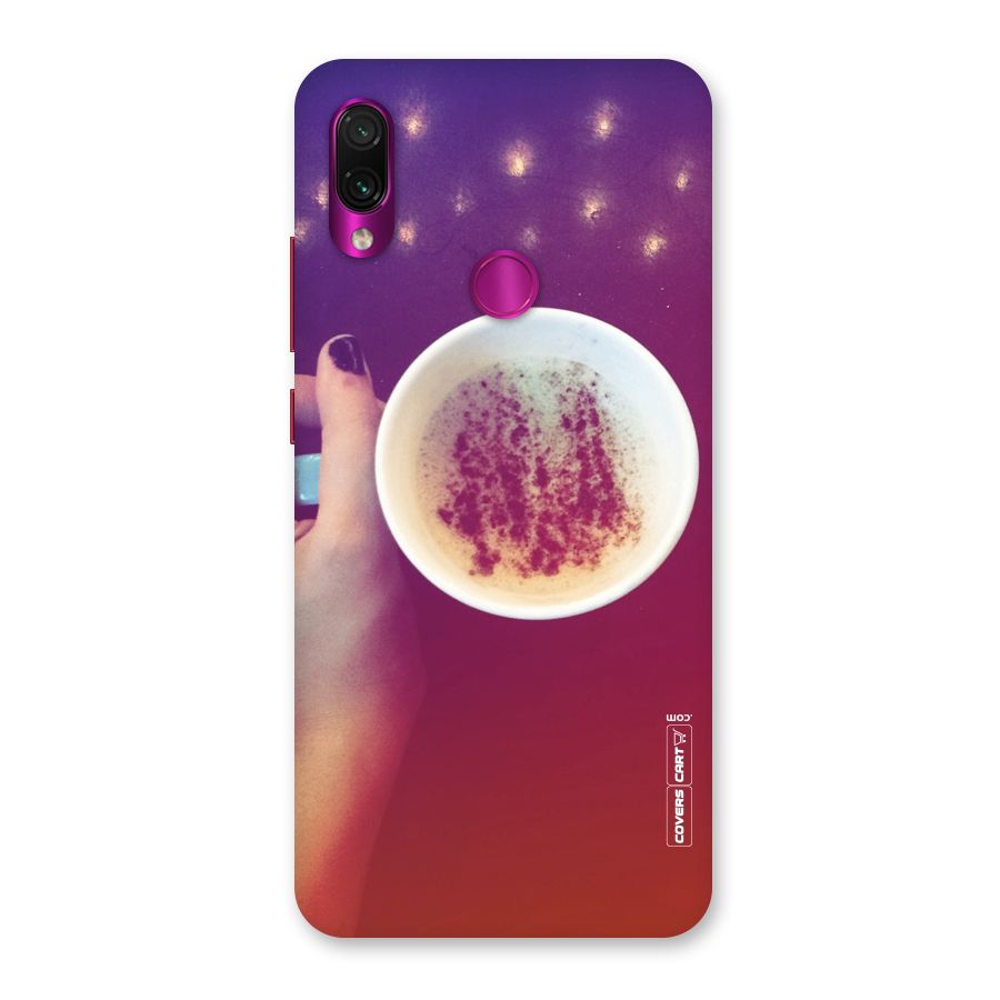 Bokeh Coffee Mug Back Case for Redmi Note 7 Pro
