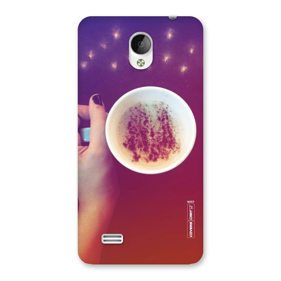 Bokeh Coffee Mug Back Case for Vivo Y21