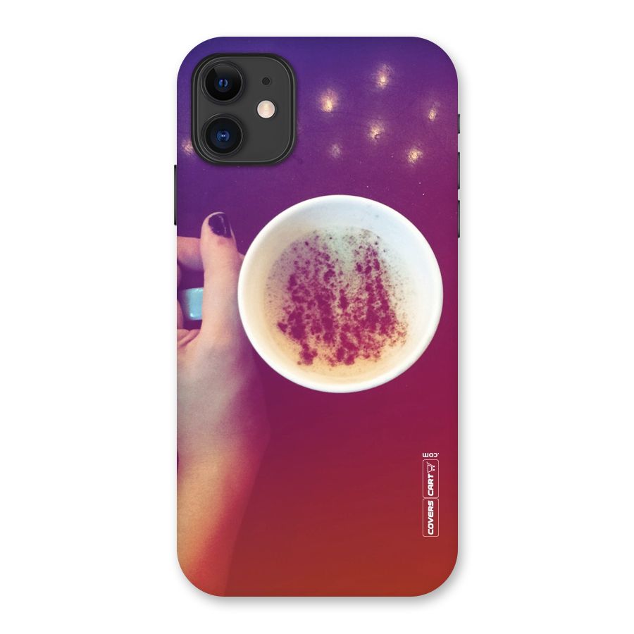 Bokeh Coffee Mug Back Case for iPhone 11